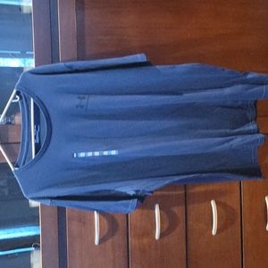Under Armour 4XL blue short sleeved shirt